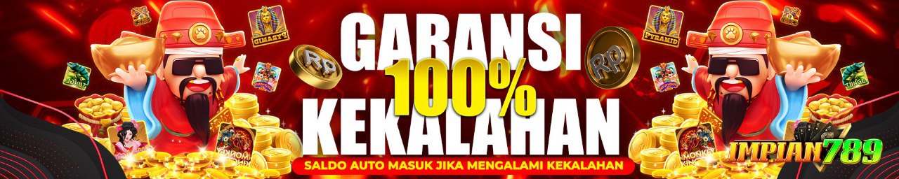 Bonus Anti Rungkat 100% Uang Kembali